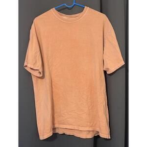 Comfort Colors XL Heavyweight Garment Dye T-Shirt Peach